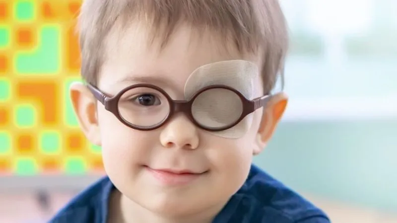 Phương pháp bịt mắt giúp hỗ trợ trị mắt lác ở trẻ